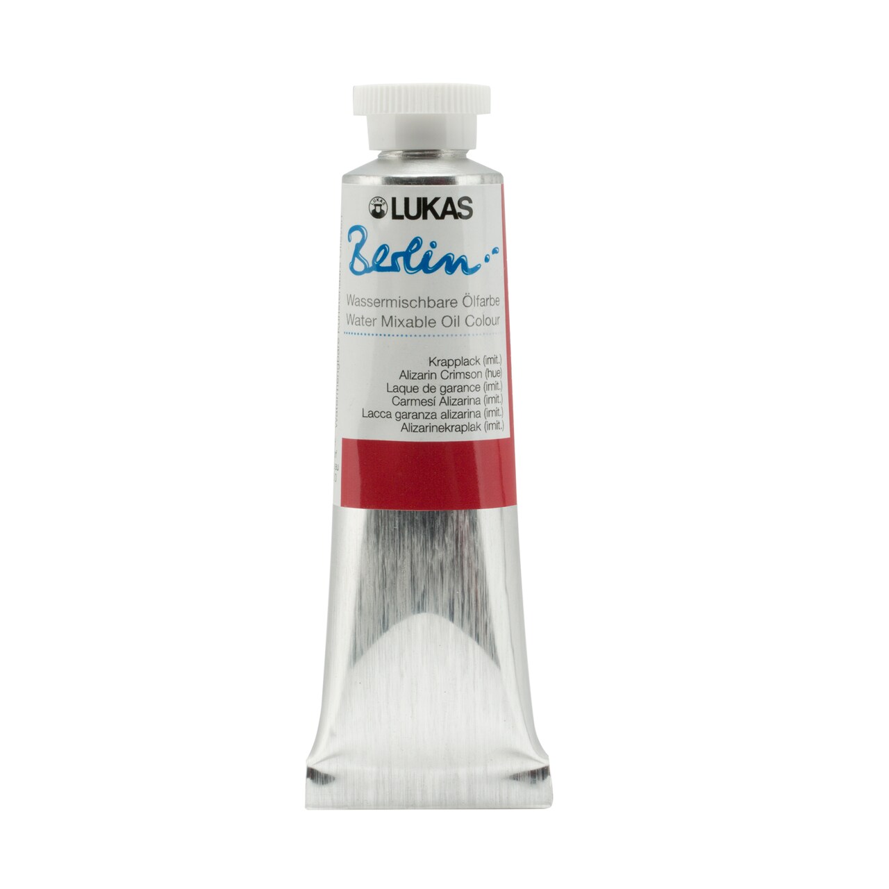 Lukas Berlin Pro Artists Water Mixable Oil Paint, Smooth Consistency with Beeswax, Lightfast Pigments, Quick Drying, Easy Clean-Up, Eco-Friendly, Professional Quality, 40 Color Range
